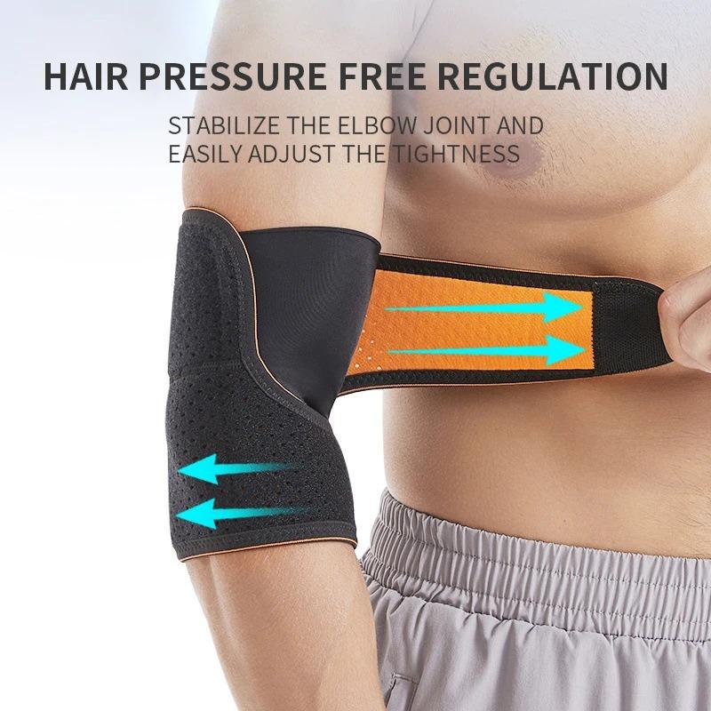 1 Stück Ellenbogenbandage Kompressions-Armmanschette Ellenbogenstütze für Tennisgolfer Gewichtheben Ellenbogenschoner