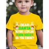 Europäische Größe Jungen Rundhals Kurzarm T-Shirt mit Einzigartigen Englischen Mustern
