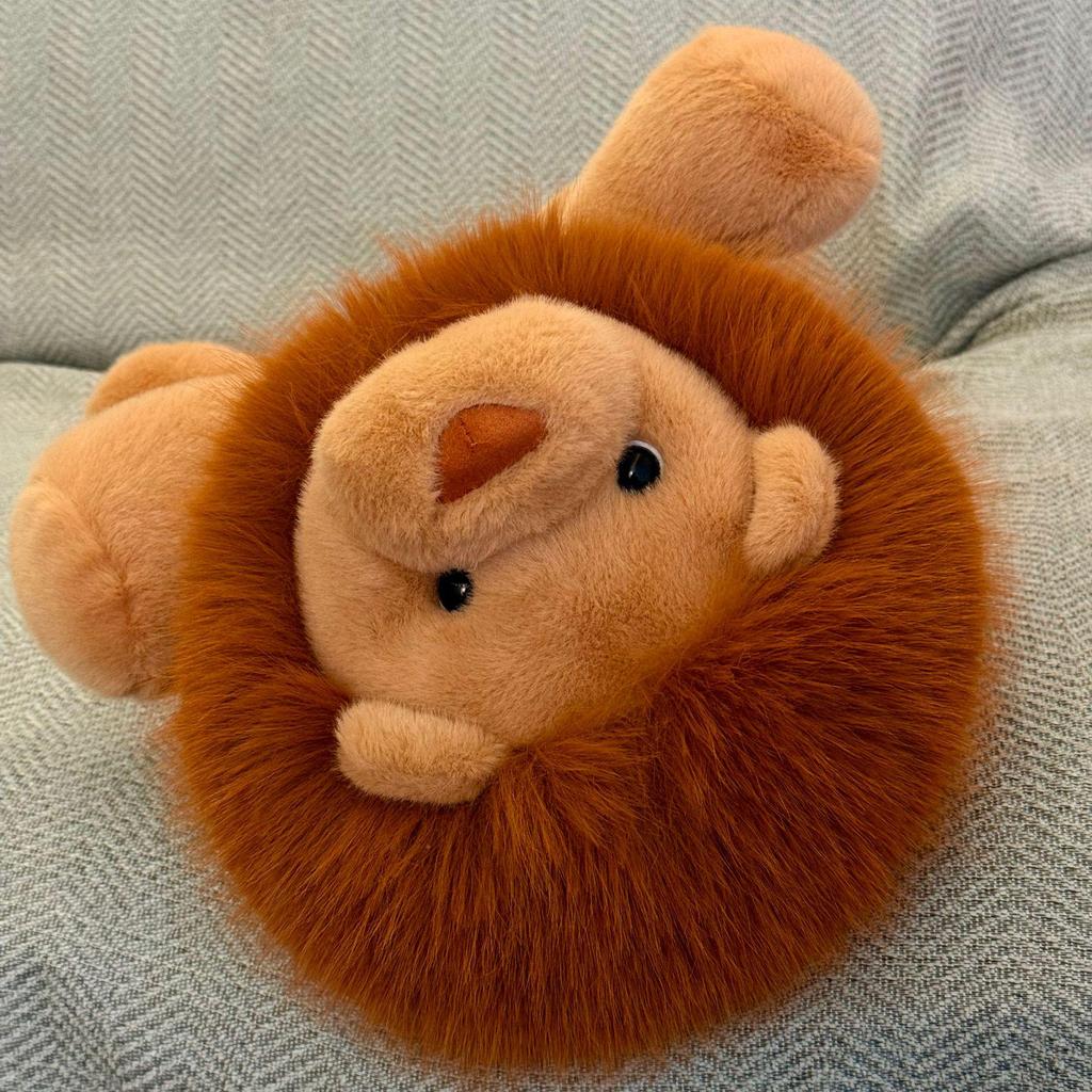 Lion Plush Toy Simulation Doll - Perfect Gift for Boys' Birthdays