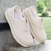 Autumn Men Casual Shoes 2025 Breathable Soft Fabric Leisure Men Loafer Sneakers Comfort Low-top Non-slip Sneakers Footwear