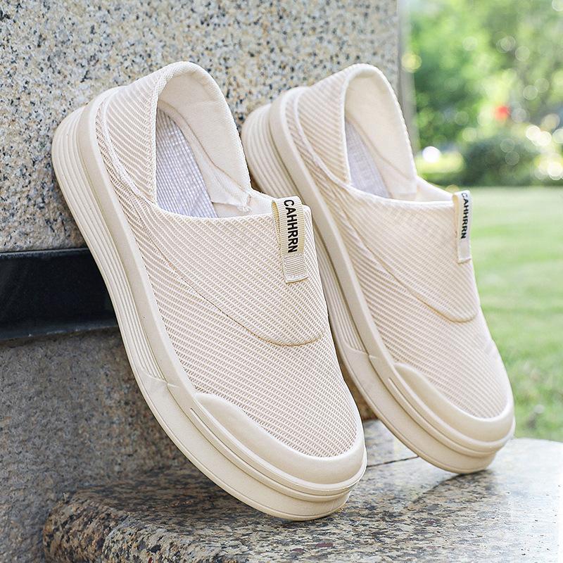 Autumn Men Casual Shoes 2025 Breathable Soft Fabric Leisure Men Loafer Sneakers Comfort Low-top Non-slip Sneakers Footwear