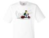 Vespa Scooter Fun White T-Shirt - 524-