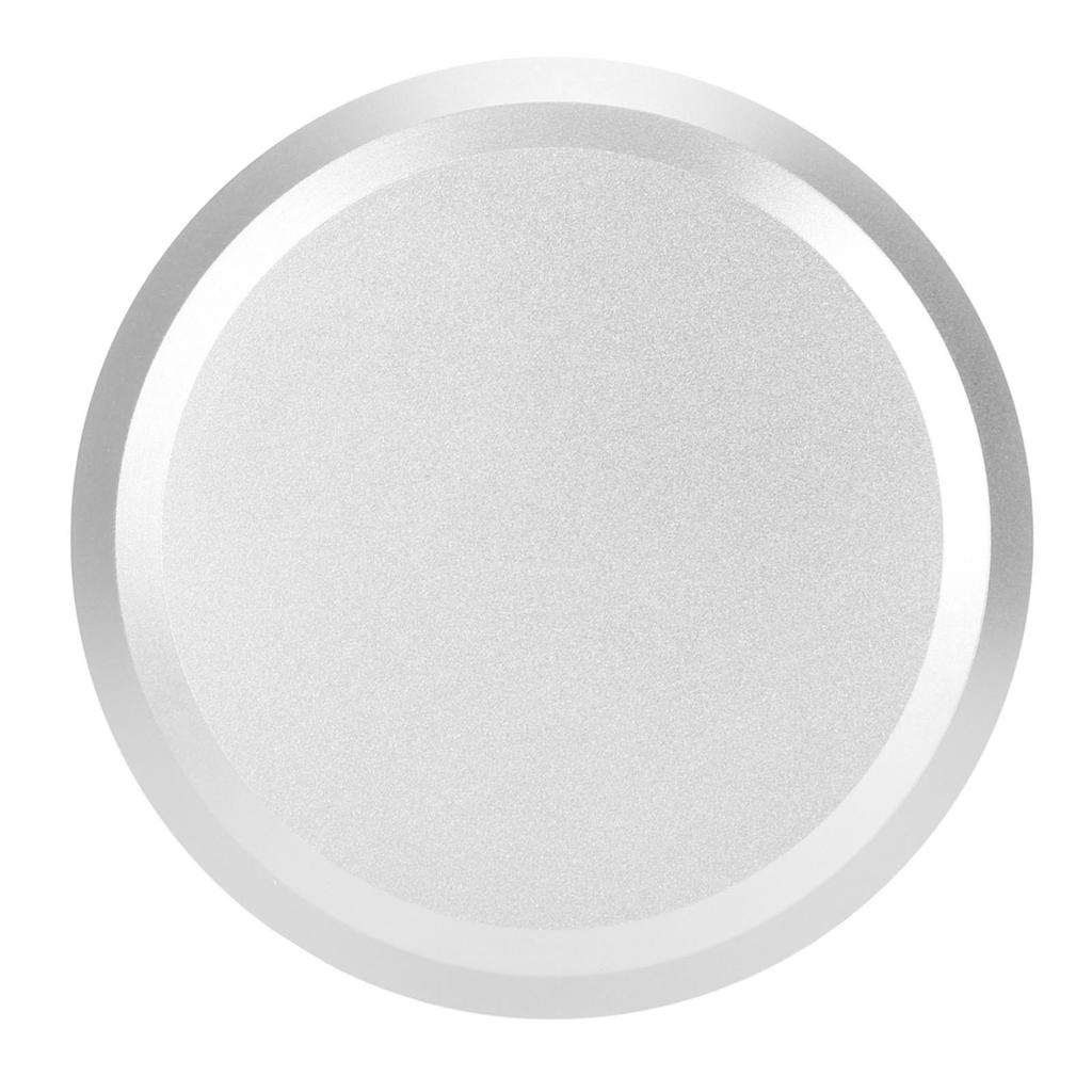 HiFi Schallplattenstabilisator Aluminiumlegierung Universelle Plattenspieler Gewichtsklemme für LP Schallplatte Silber