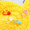 600/1500Pcs Stitching Markers with 20/75Pcs Large Eye Sewing Needle, Colorful Crochet Locking Markers Yarn Needle Set