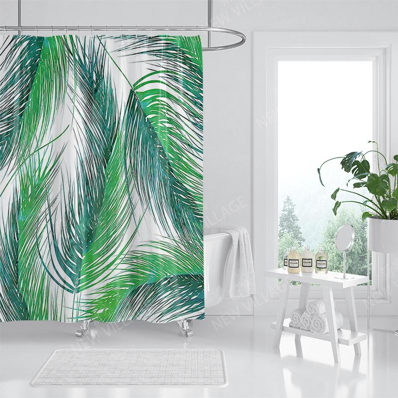 Waterproof fabric shower curtains Bathroom curtain accessories Bath curtain for shower 180x200cm 240*200 anime boho decoration