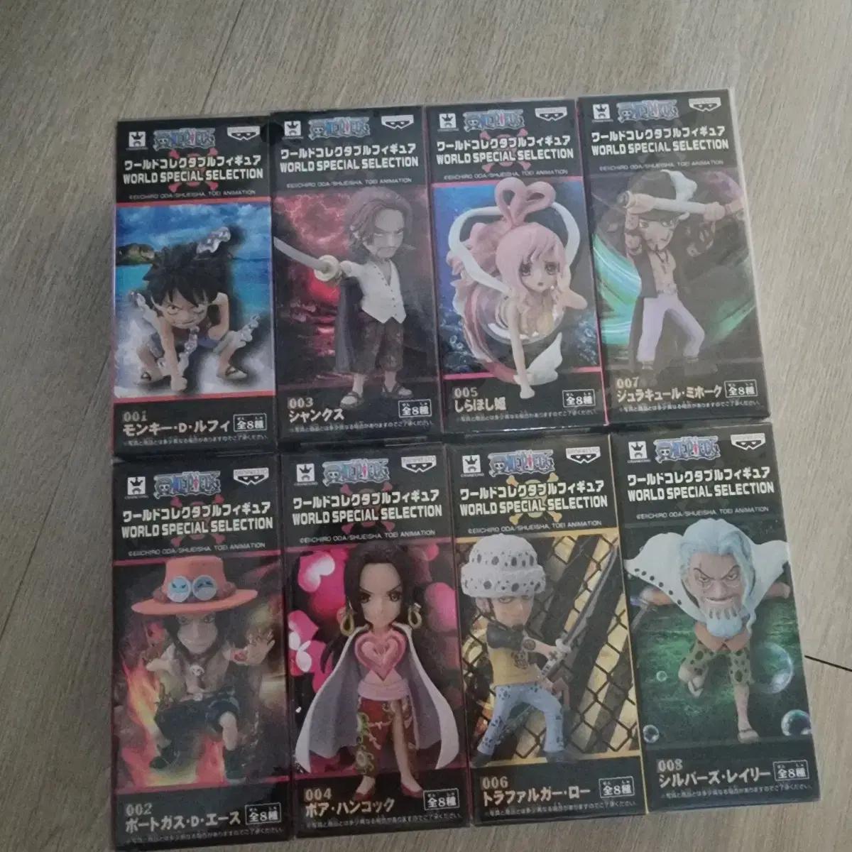 

Партия) Нераспечатанный набор коллекционных фигурок One Piece Wall Call World