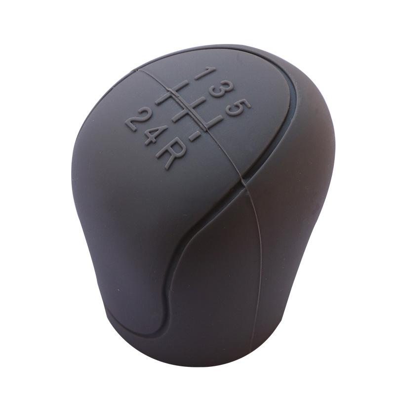 Car Silicone Gear Shift Knob Cover Universal Silicone Gear Cover Non-slip Handbrake Protective Covers Car Interior Accessories