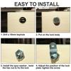 Tool Boxes Locks Mailbox Cylinder Thread Tubular Cam Lock Cabinet Drawer Lock Furniture Hardware RV Doors