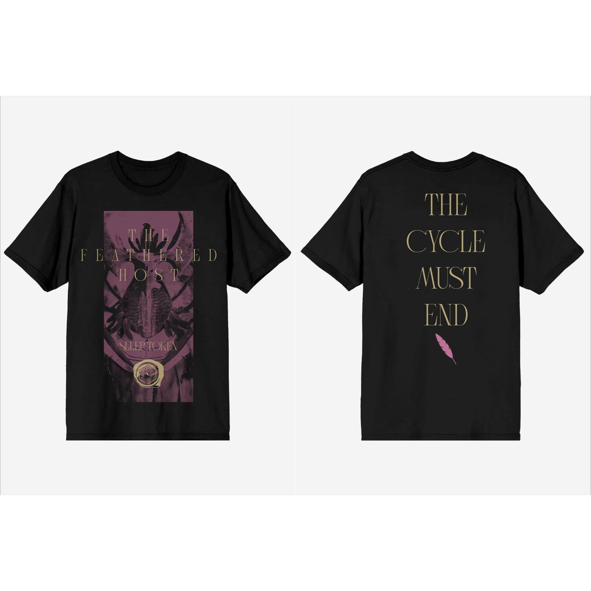 

ZX Футболка Sleep Token Вечер в Аркадии Дом Вердианский Мотив Периферия Принт Лето Люксовый Бренд Хлопок Мужские И Женские Футболки 4XL