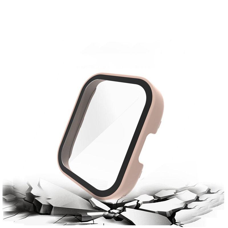 PC Case+Glass for Redmi Watch 3 Active Screen Protector Tempered Glass Watch Bumper Frame Protector for Redmi Watch 3 Lite Cover