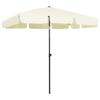 VidaXL Beach Umbrella Sun Shelter Garden Parasol Patio Parasol Terrace Outdoor Anti-UV Anti-fading Yellow 314727