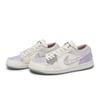 Jordan Air Jordan 1 Vintage Basketball Shoes Unisex Low top Beige/White/Silver/Purple IH7323-100(Team1189-)