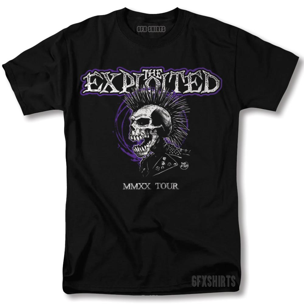 Футболка The Exploited Панк-рок Мерч Концертный Тур Винтажная Графическая Футболка XL