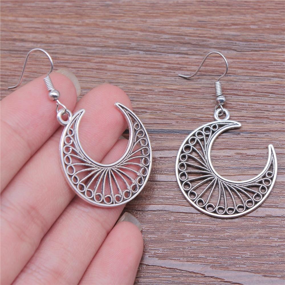 30 Styles Women Fashion Simple Handmade Earrings Geometric Swirl Triangle Teardrop Pendant Dangle Earrings