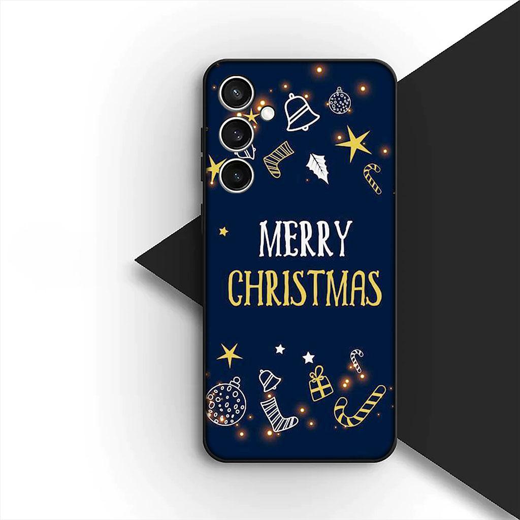 Phone Cover for Motorola Moto G55 G45 G75 G85 G13 Edge 50 30 Fusion 40 NEO Ultra Pro Case Deer Merry Christmas Tree Coffee