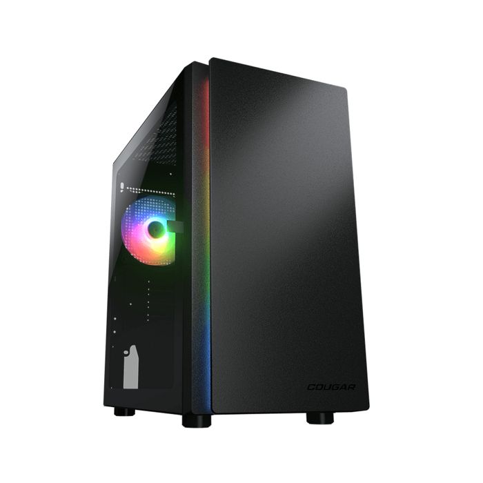 Boîtier Mini Tour - COUGAR - Purity RGB - ARGB - Verre Trempé - Noir