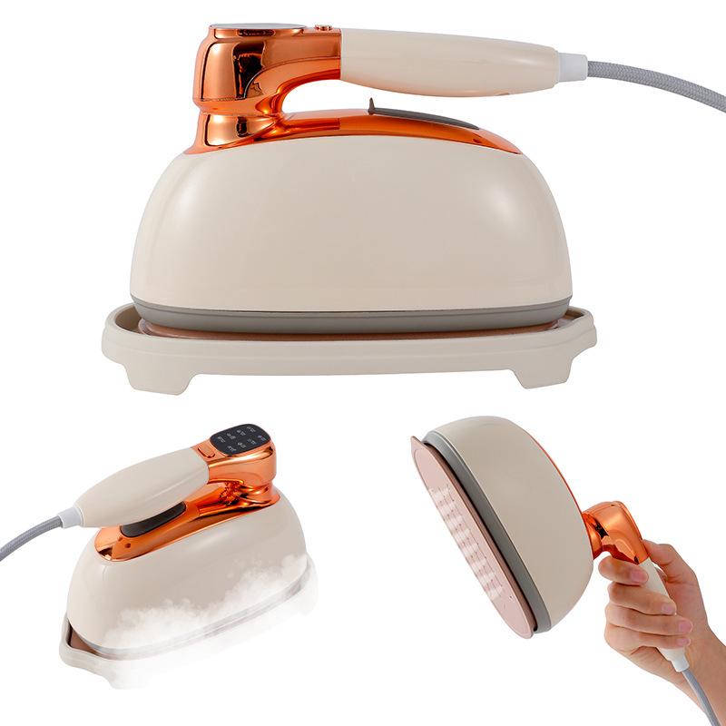 

Portable Handheld Garment Steamer: Compact Digital Display Electric Iron for Home & Travel EU Standard