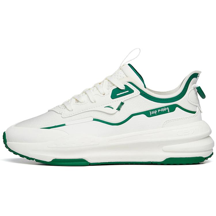 

New Anta C37 Series Slip Resistant Shock Absorbers Low top Sports Casual Shoes Women s White Green 922238037-12 40