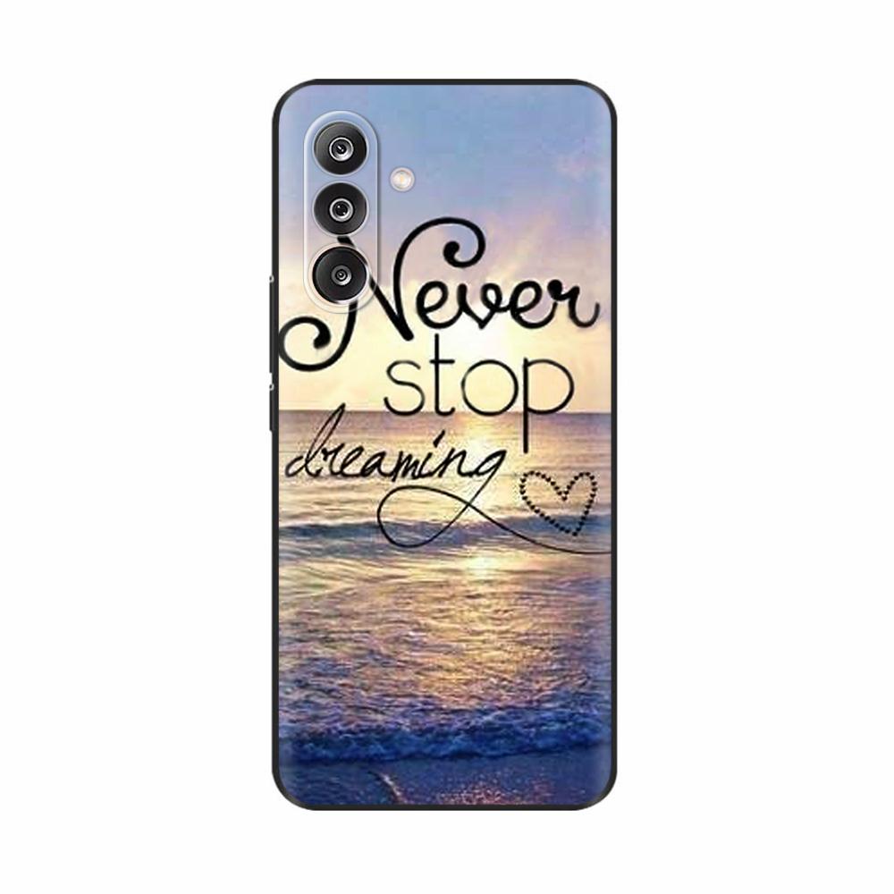 For Samsung M36 5G Case M366B Cute Flowers Cat Painted Shockproof Silicone Back Cover For Samsung Galaxy M36 M35 M34 Phone Cases