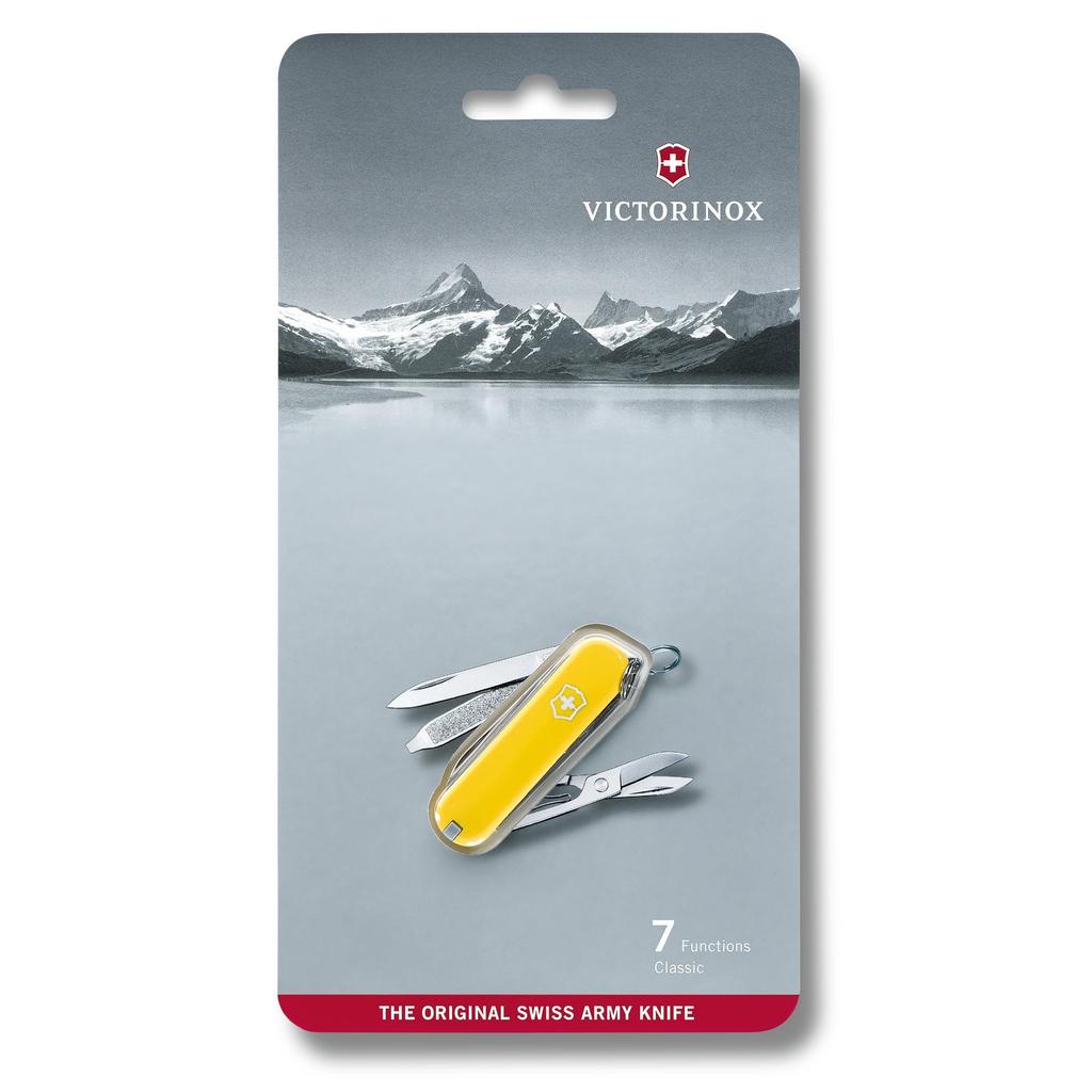 VICTORINOX Classic SD Sunny Side Outdoor Camping Outdoor Multi Tool Multi Tool Emergency Disaster Prevention Multi Convenient Compact DIY Scissors