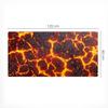 Anti-slip Mat for Mouse and Keyboard Glowing Lava 120X60 Cm