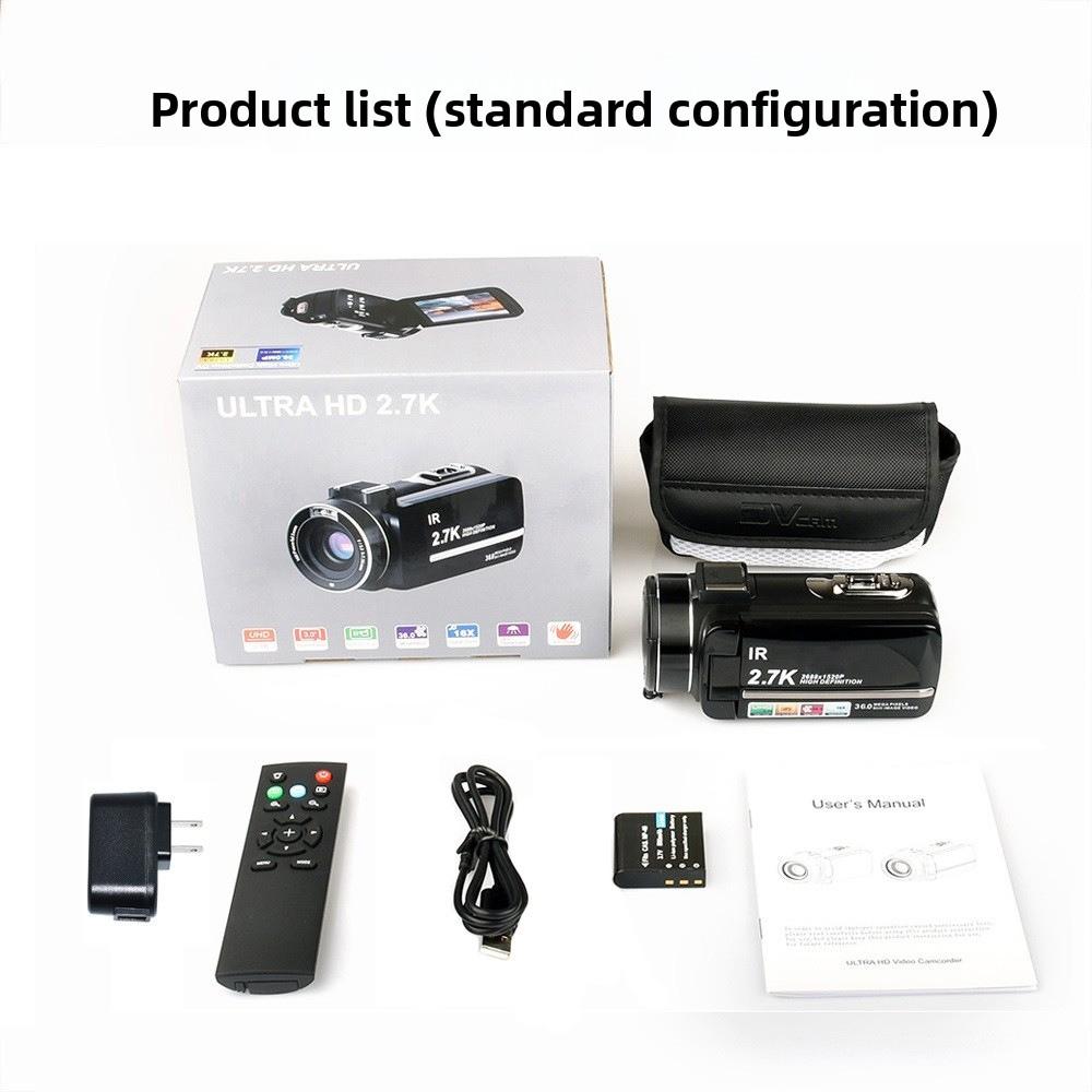 High Definition Digital Video Camera Home Travel Photography Camera Recording Shooting DV Camera