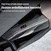 For BMW X3 G45 2025 Carbon Fiber Texture The Glass Key Frame of the Car Window Lift Panel Is Decorated with Interior Accessories