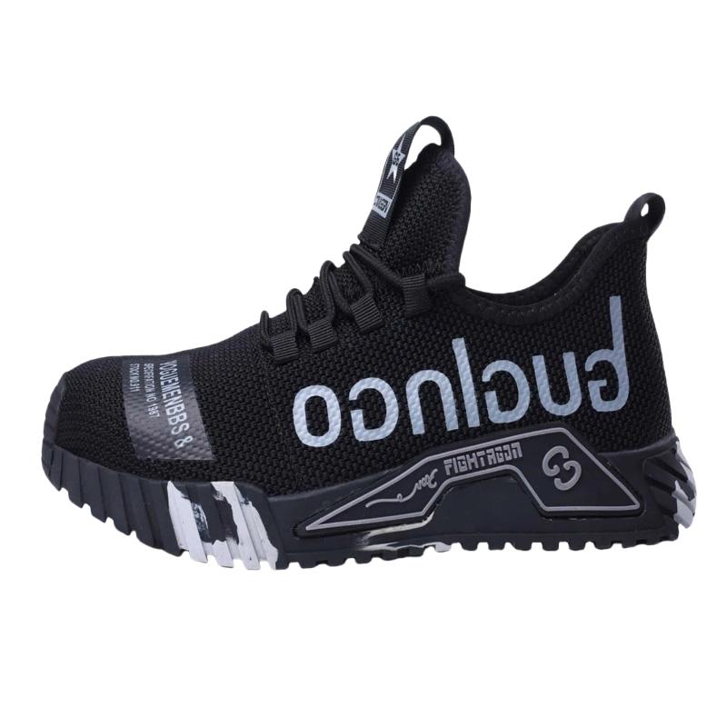 Men Work Safety Shoes Breathable Work Sneakers Steel Toe Shoes Anti-puncture Safety Protective Shoes Non Slip Work Shoes 1 Pair