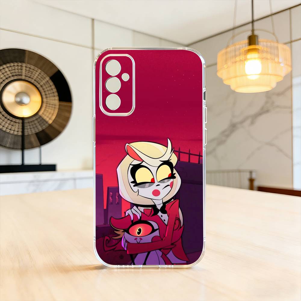 Hazbin Hotel Charlie Morningstar  Phone Case For SamsungA10,12,20,21S,30,31,40,50,51,52,70,71 Transparent Cover