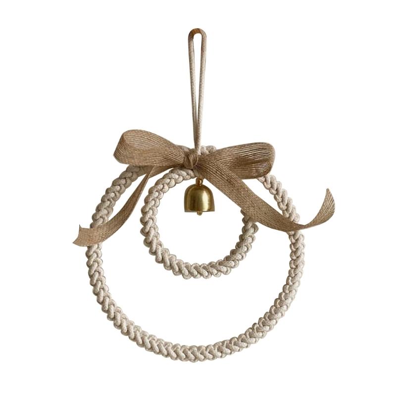 INS Nordic Style Baby Rattles Handmade Wooden  Wind Chimes Kid Room Nursery Hanging Decors Newborn Pography Prop