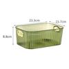 Acrylic Makeup Storage Bin Jewelry Organizer Multipurpose for Sundries Snack Acrylic Makeup Storage Bin Built In Handles