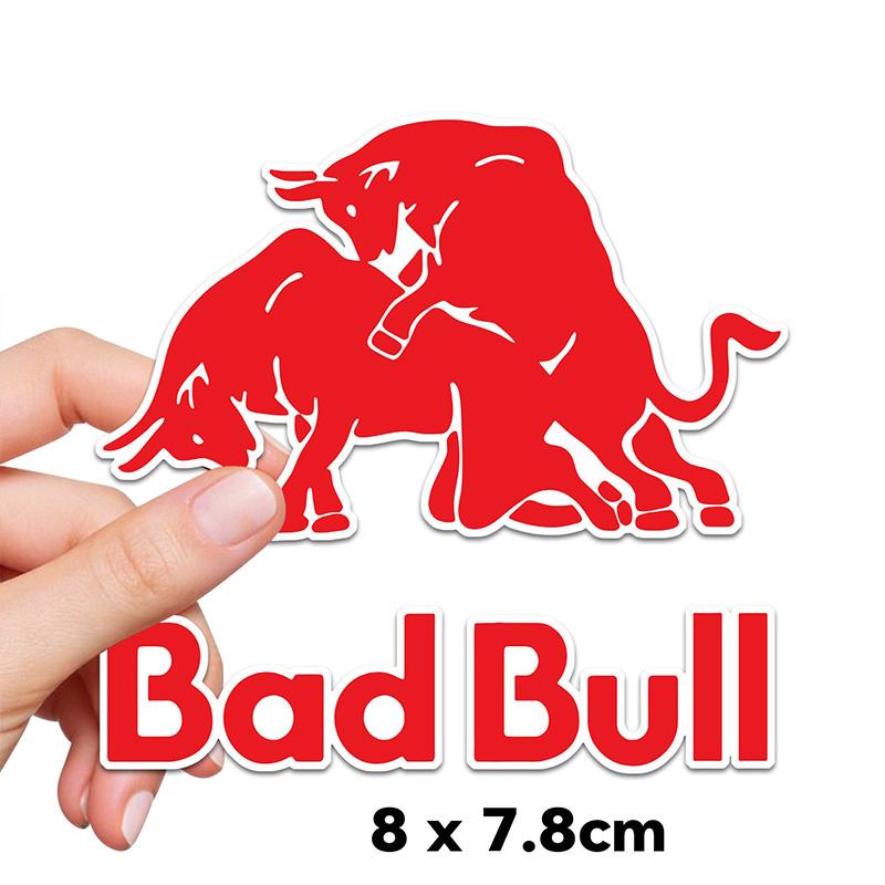 Red Bull Red Bull Car Motorcycle Stickers Covering Scratches On the Desktop, Luggage Box, and Computer Case - Red Bull Funny Stickers