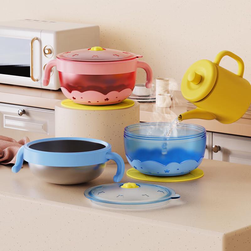 Jiayi Baby Insulated Baby Feeding Bowl