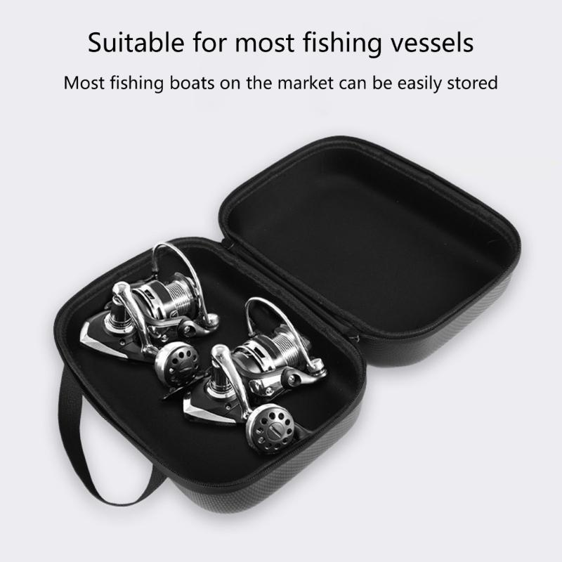 Fishing Reels Bag Baits Casting Reels Protective Case Cover Storage Thick Soft Bag for Baits Casting Reels Fishing Tackle