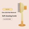 Self Cleaning Pet Grooming Brush Reduce Household Shedding Hair Remover Comb for Dogs Cats Pet Owners