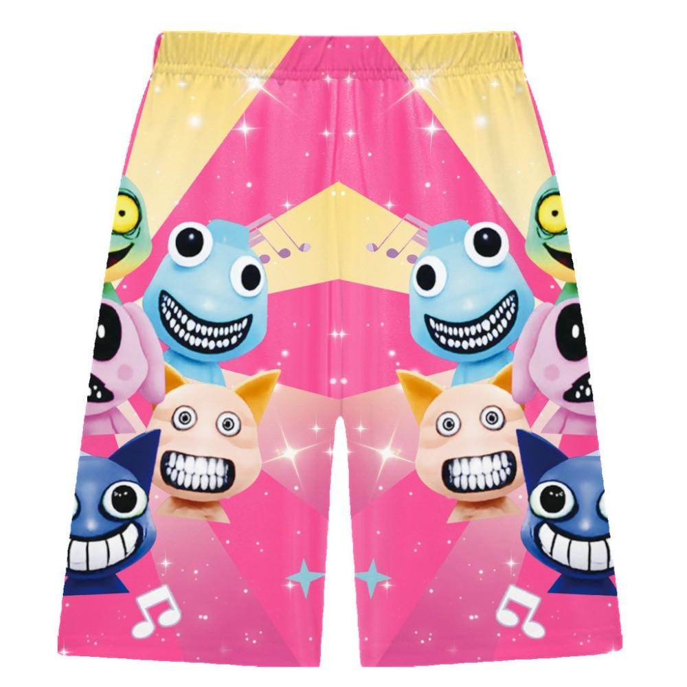 19849 Kids Boys Girls Animal Hospital Top Shorts Pajamas Sleepwear Sets