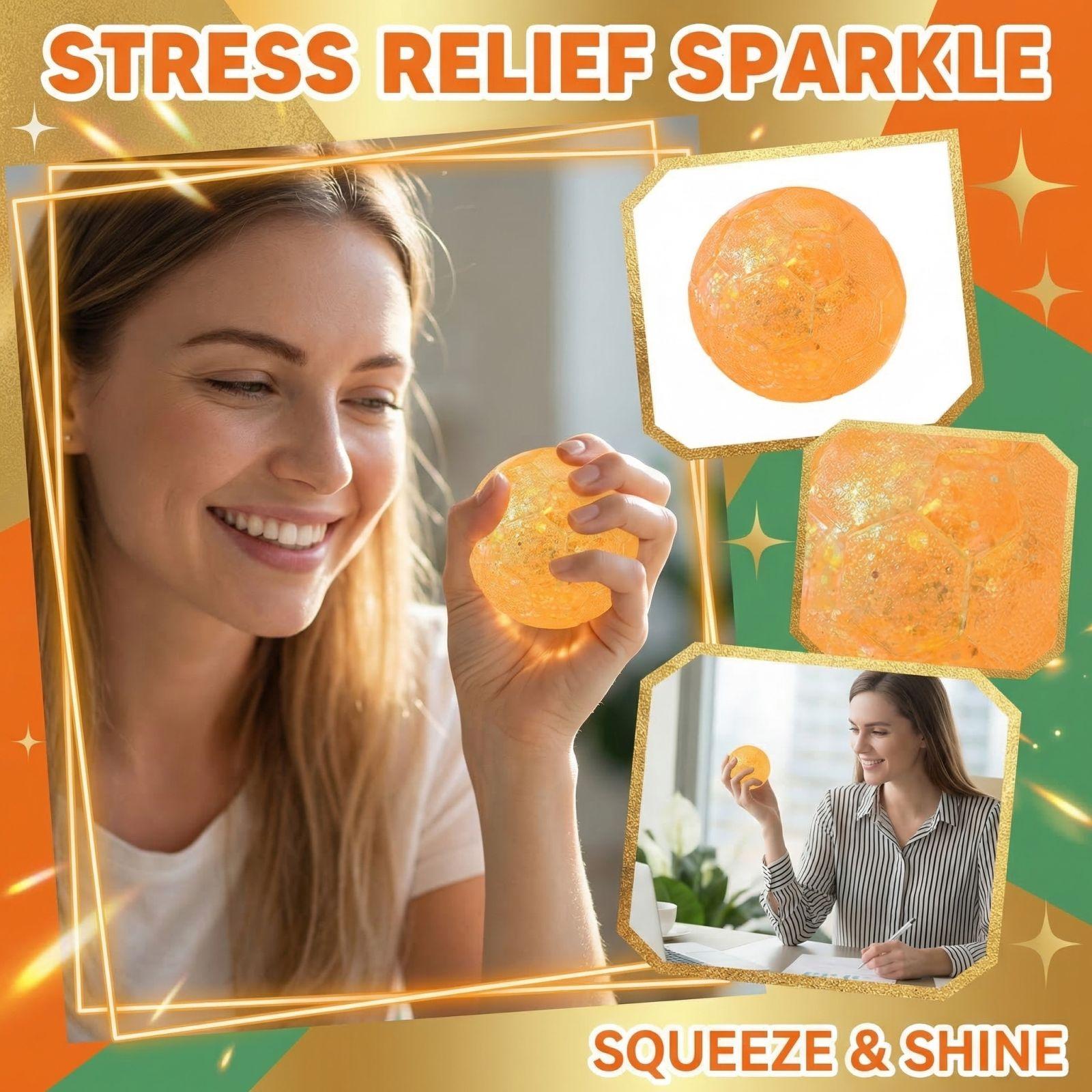 

Small Ball Stress-relieving Toy For Adults, A Therapeutic Gift. оранжевый