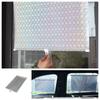 Car sunshade curtain Heat Insulation Patterned Car Sunroof Shade - UV Protection Auto Window Sun Shade Accessory