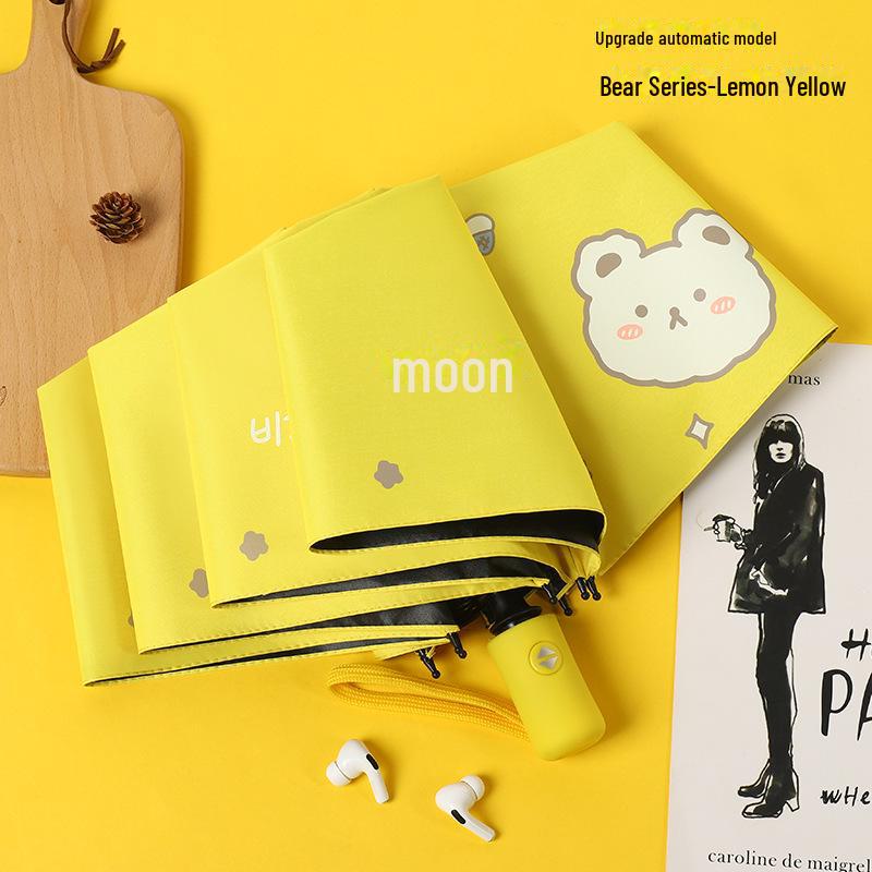 8-Rippen Faltbarer UV-Beständiger Automatischer Schirm für Alle Wetterbedingungen