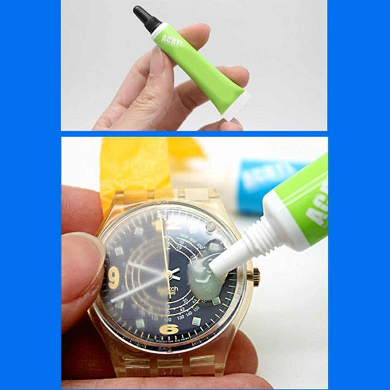 Portable Fast Acting Scratch Remover For Resin Acrylic Watch Crystals Use Professional Grade Polishing Compound