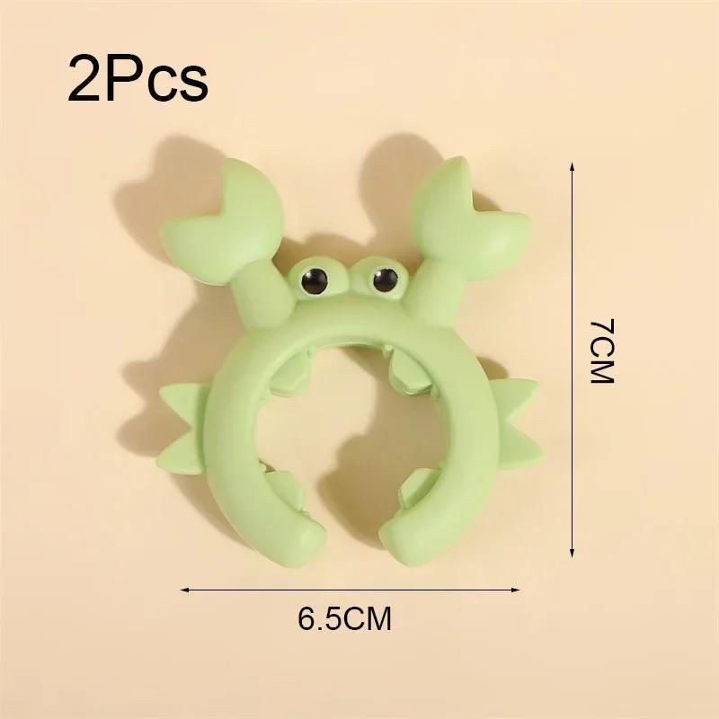 Silicone Crab Spatula Holders Anti Scalding Overflow Pot Clip Spoon Rack Adjustable Small Crab Spoon Pot Holders Kitchen Gadgets