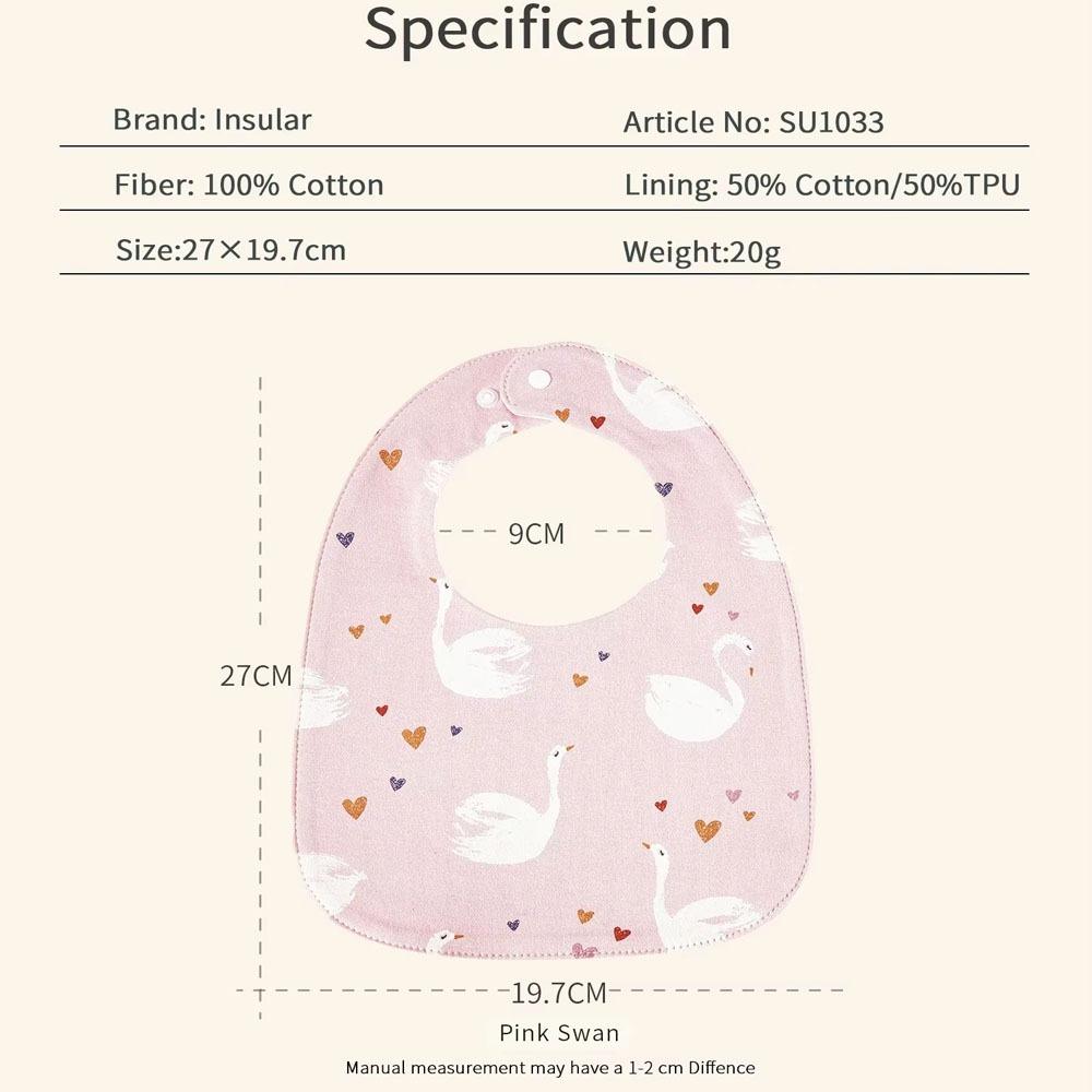 Baby Bibs Burp Cloths Bibs Soft Cotton Adjustable Bib U Shape Newborn Feeding Bib Infants Saliva Towe