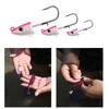 2pcs Jig Head Fish Hook 10g 25g 45g Fish Head Fish Hook for Soft Bug Fishing Tackle