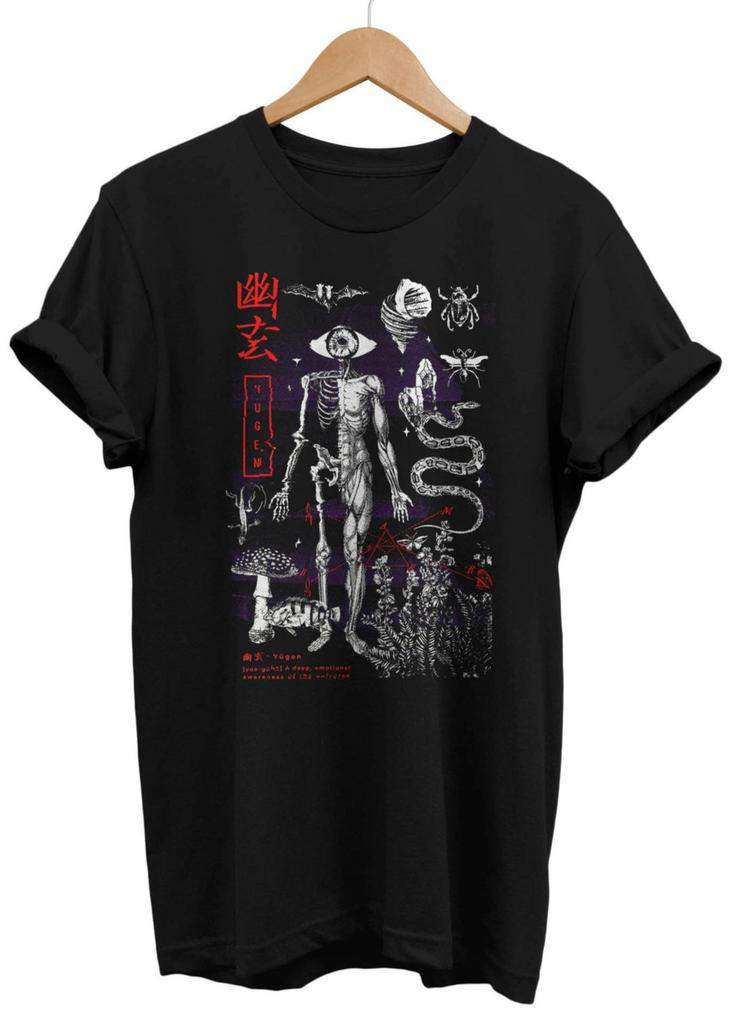 Death Wisdom Shirt, Grunge Clothes, Alternative Clothing, Goth unisex T-Shirt