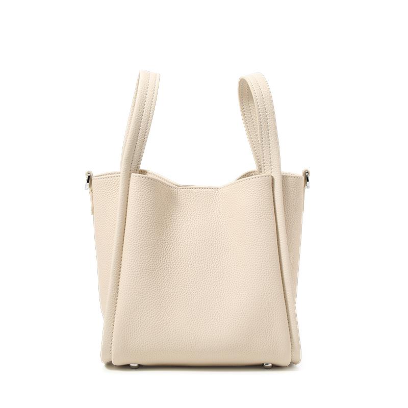 

Корзина для овощей из коровьей кожи среднего размера, женская сумка большой вместимости из натуральной кожи, сумка через плечо