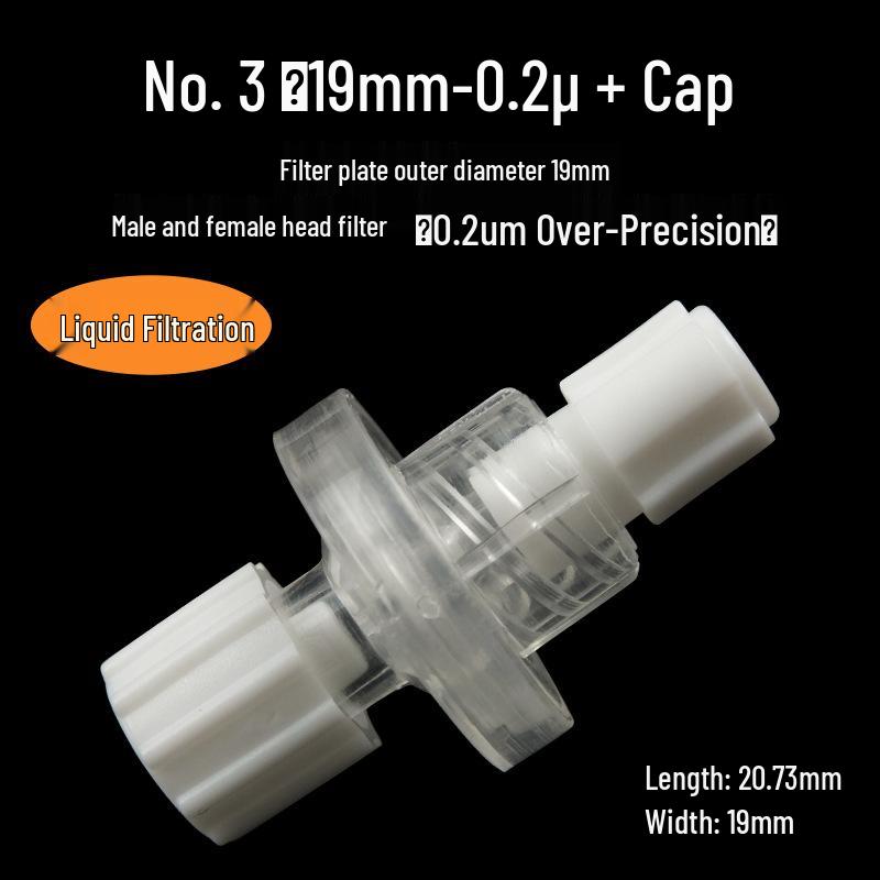 

Water Vapor Separation Butterfly Luer Connector Filter for Science Labs