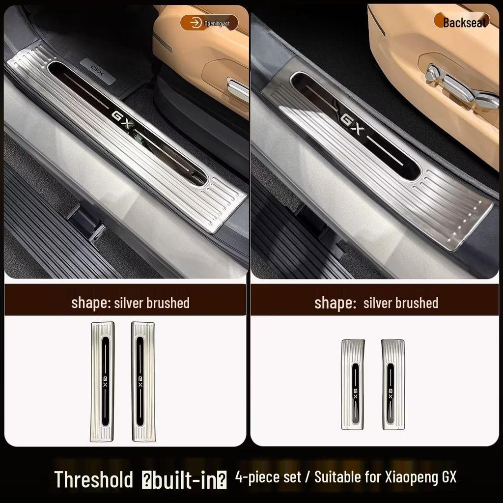 Xiaopeng GX Stainless Steel Door Sill Protector