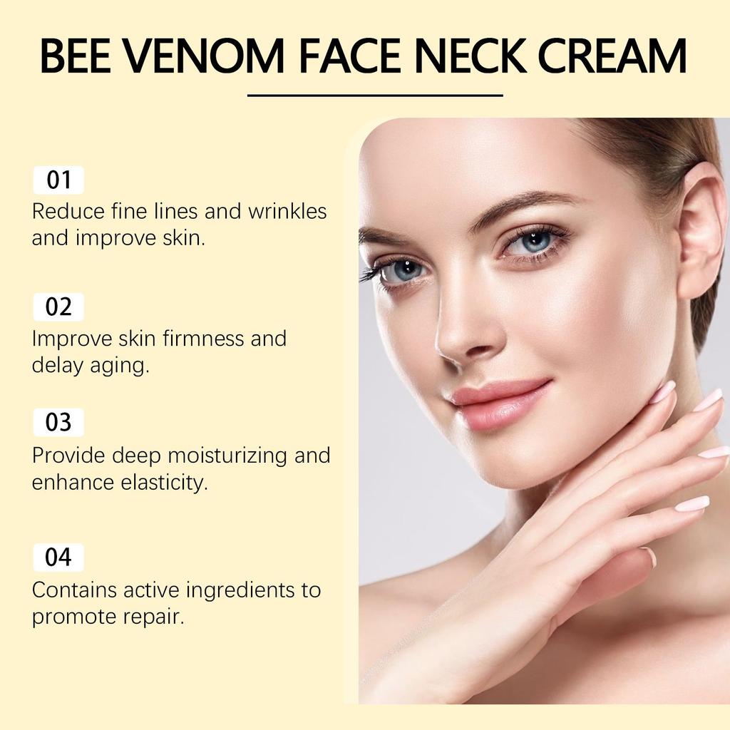 EELHOE Honey Lifting Neck Cream Deep Moisturizing Face Repair Skin Barrier Smooth Hydrated Skin Firming Tightening Cream 50g
