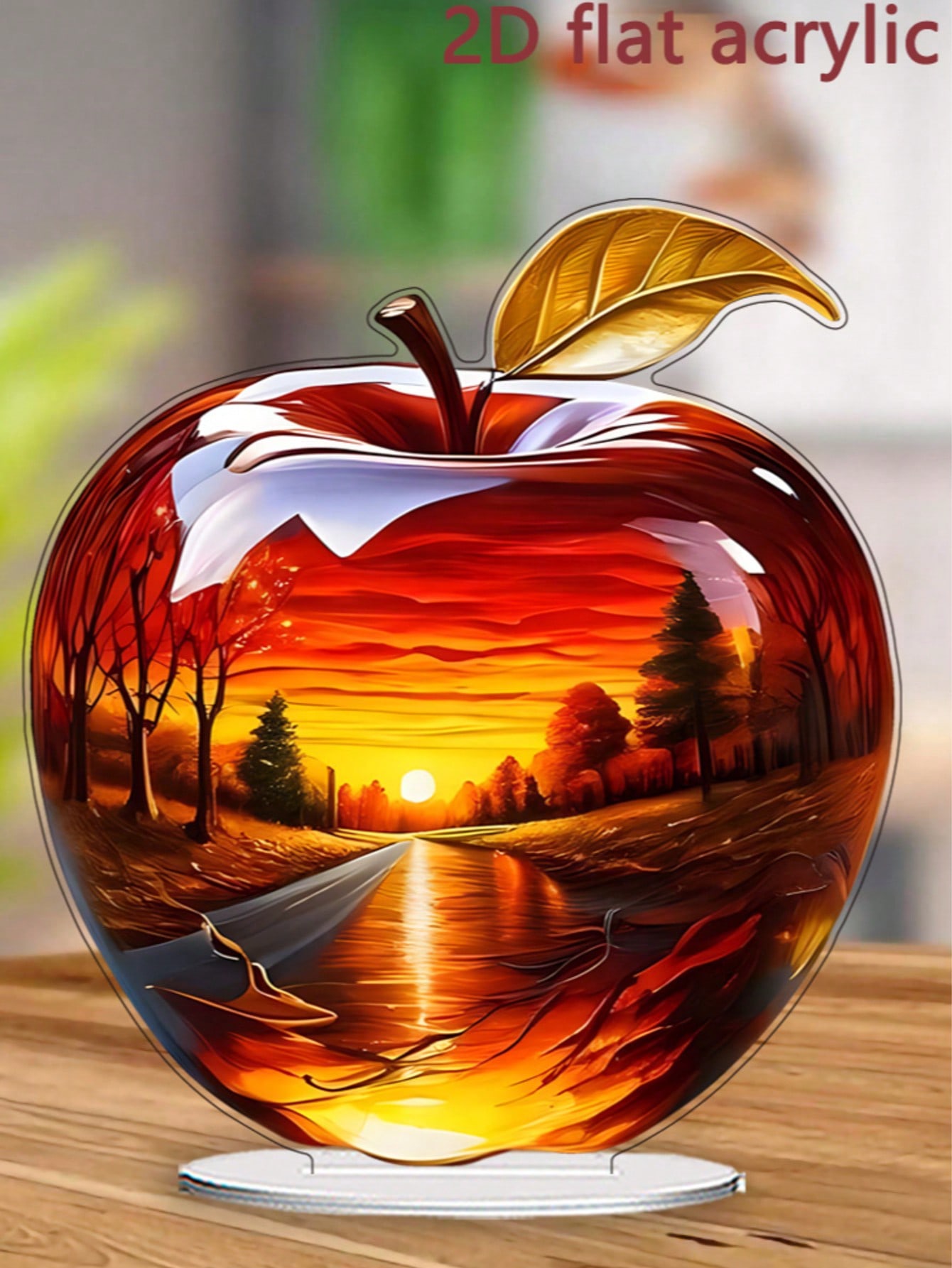 

1 Piece Colorful Apple Creative Desktop Decoration Small Ornament for Living Room And Bedroom Decor