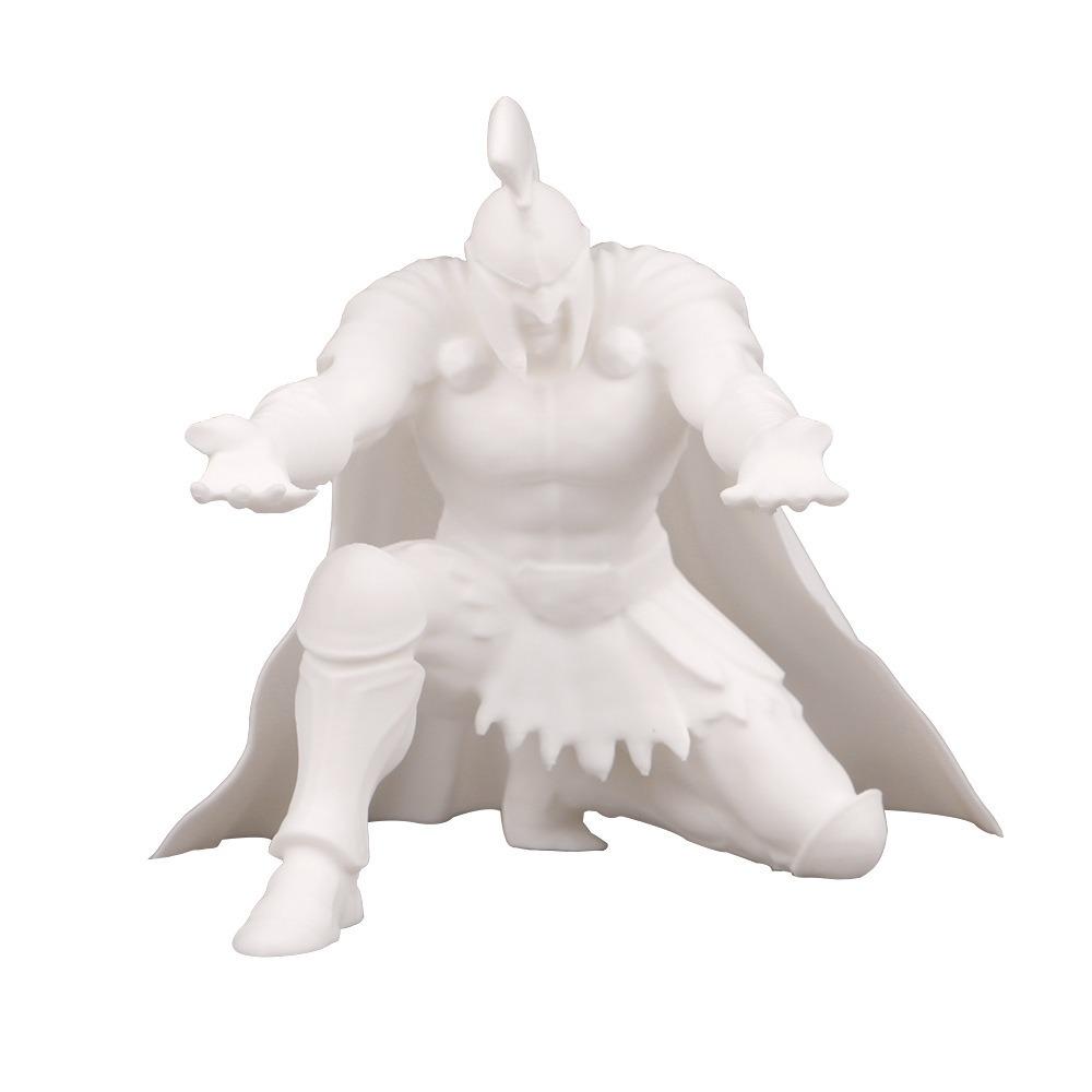 Vintage Warrior Pen Holder 3D Printed Figurine Fountain Pen Holder Stationery Display